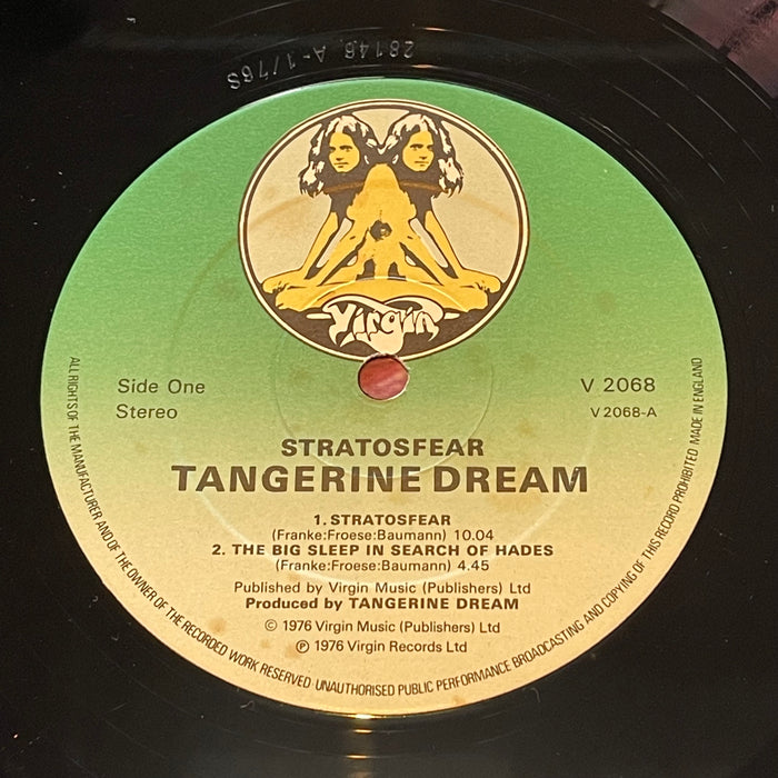 Tangerine Dream - Stratosfear (Vinyl LP)