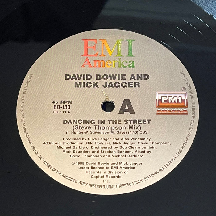David Bowie And Mick Jagger - Dancing In The Street (12" Single)