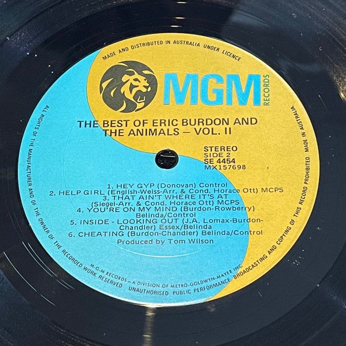 Eric Burdon & The Animals - The Best Of Eric Burdon And The Animals Vol. II (Vinyl LP)