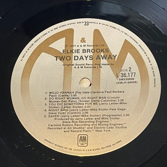 Elkie Brooks - Two Days Away (Vinyl LP)