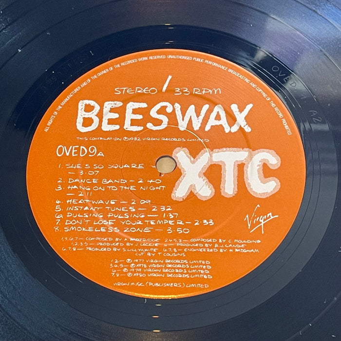 XTC - Beeswax - Some B-Sides 1977-1982 (Vinyl LP)