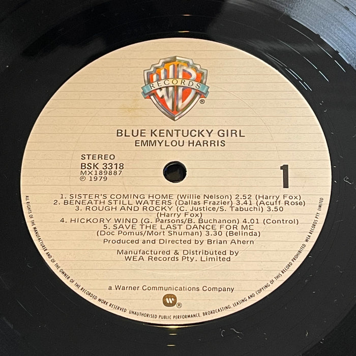 Emmylou Harris - Blue Kentucky Girl (Vinyl LP)