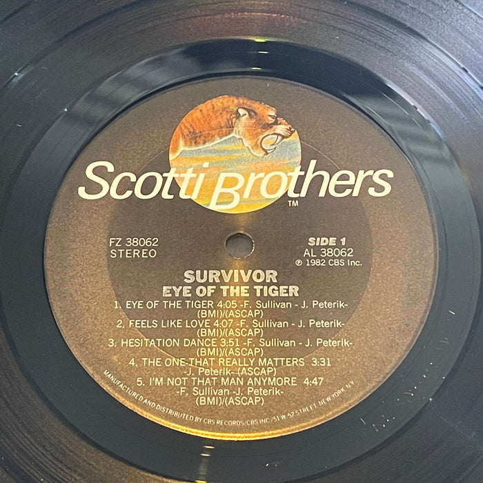 Survivor - Eye Of The Tiger (Vinyl LP)