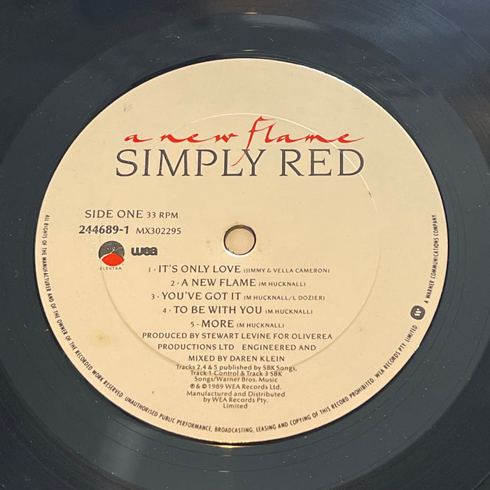 Simply Red - A New Flame (Vinyl LP)