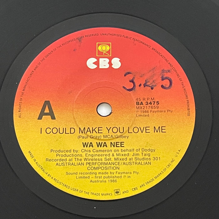 Wa Wa Nee - I Could Make You Love Me (7" Vinyl)