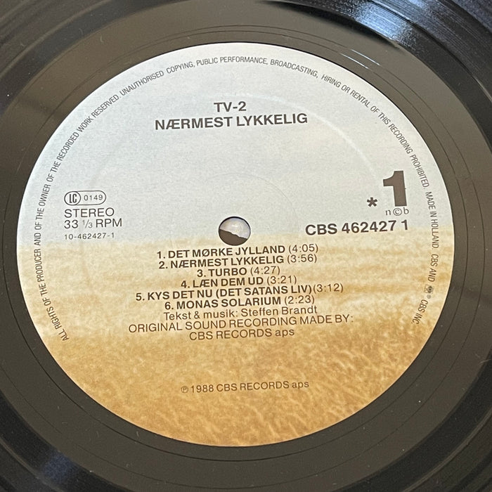 tv-2 - Nærmest Lykkelig (Vinyl LP)