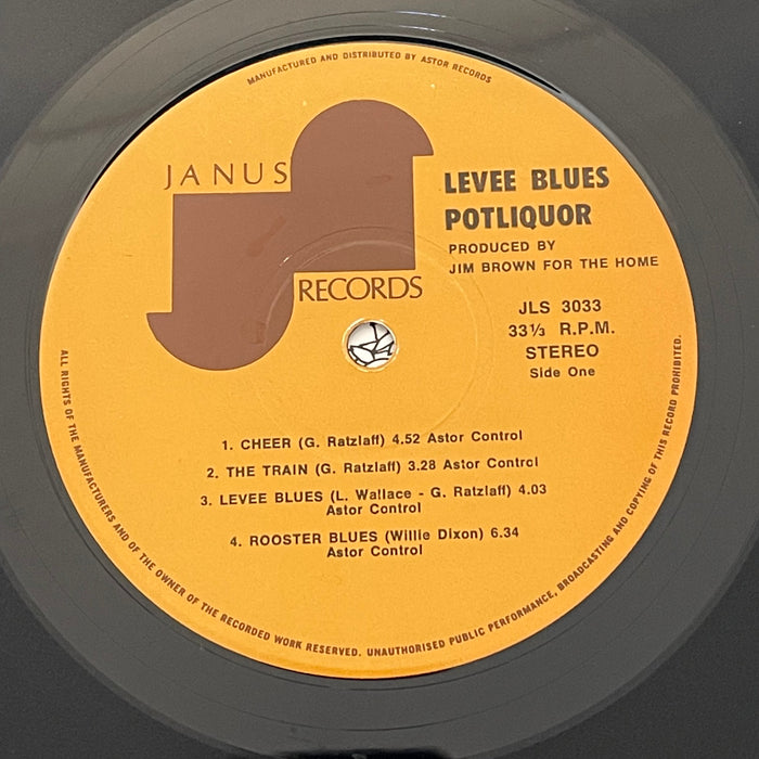 Potliquor - Levee Blues (Vinyl LP)[Gatefold]