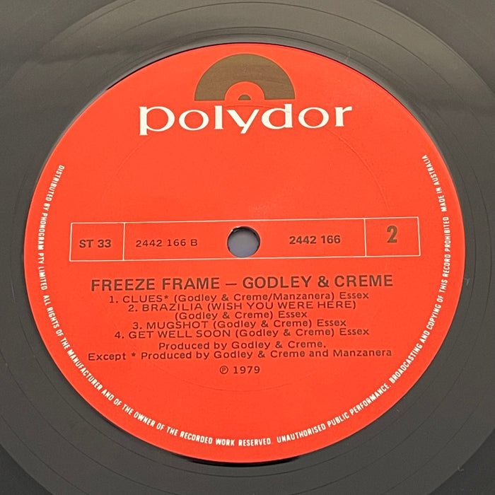 Godley & Creme - Freeze Frame (Vinyl LP)