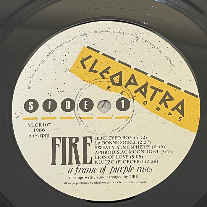 Fire - A Frame Of Purple Roses (Vinyl LP)