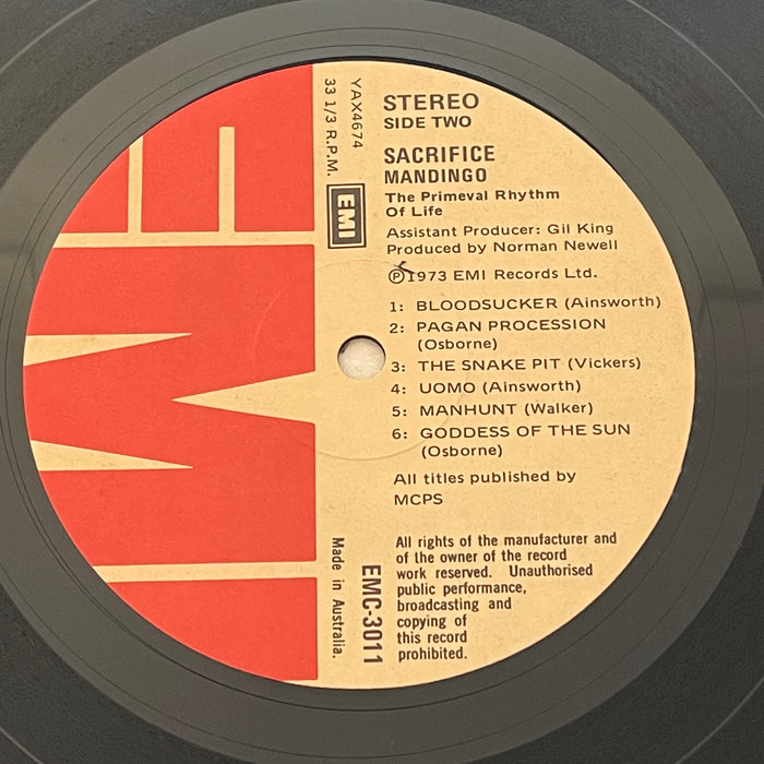 Mandingo - Sacrifice (Vinyl LP)