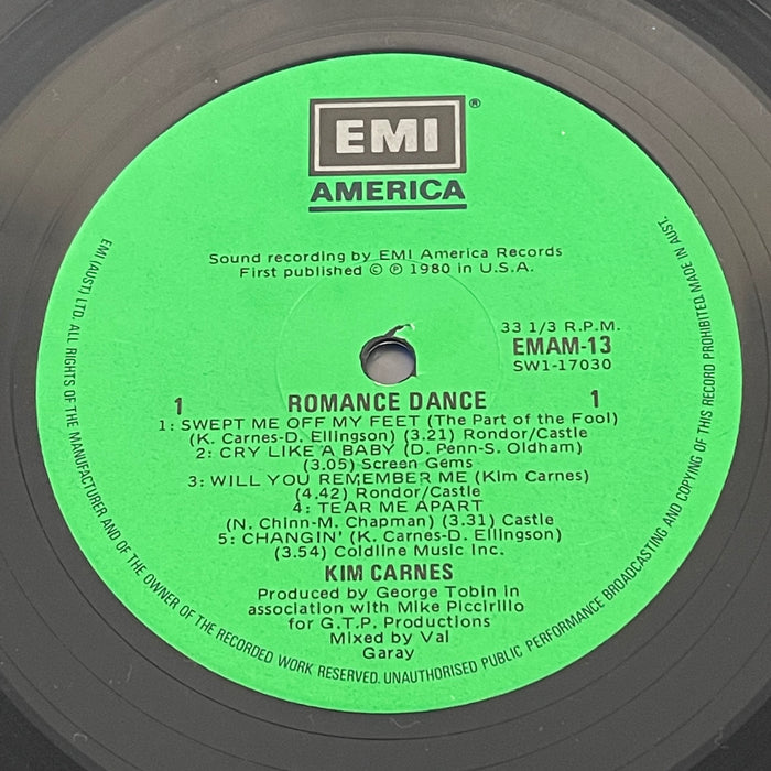 Kim Carnes - Romance Dance (Vinyl LP)