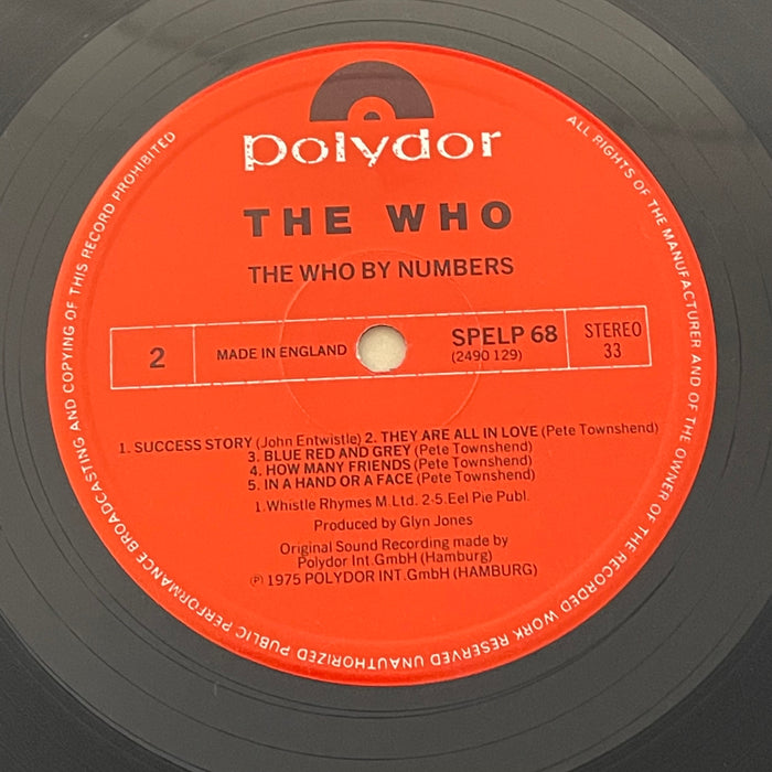 The Who - The Who By Numbers (Vinyl LP)