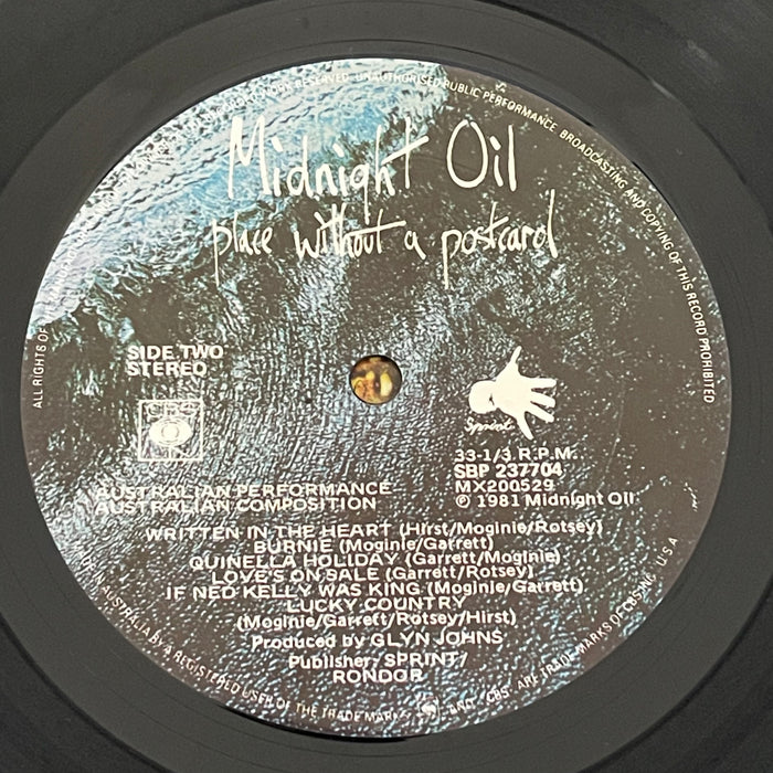 Midnight Oil - Place Without A Postcard (Vinyl LP)
