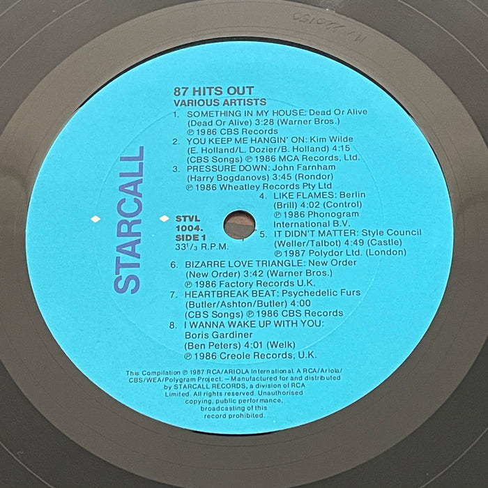 Various - 87 Hits Out (Vinyl LP)