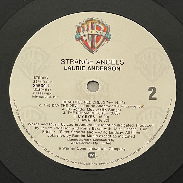 Laurie Anderson - Strange Angels (Vinyl LP)