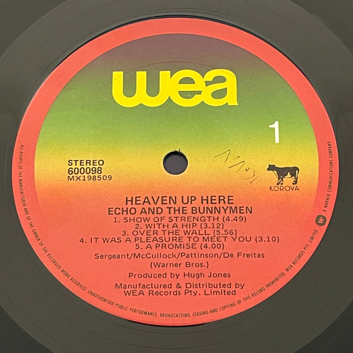 Echo & The Bunnymen - Heaven Up Here (Vinyl LP)