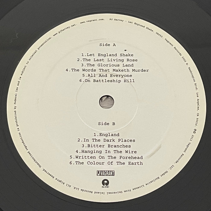 PJ Harvey - Let England Shake (Vinyl LP)[Gatefold]