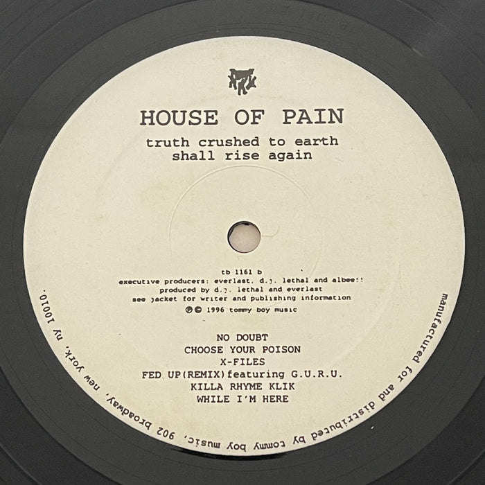 House Of Pain - Truth Crushed To Earth Shall Rise Again (Vinyl LP)