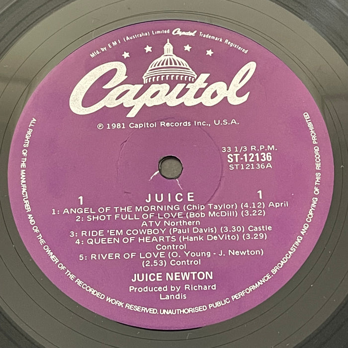 Juice Newton - Juice (Vinyl LP)