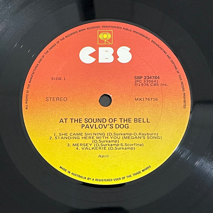 Pavlov's Dog - At The Sound Of The Bell (Vinyl LP)[Gatefold]