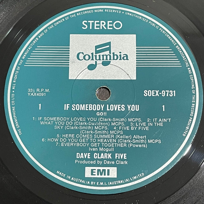 The Dave Clark Five - If Somebody Loves You (Vinyl LP)