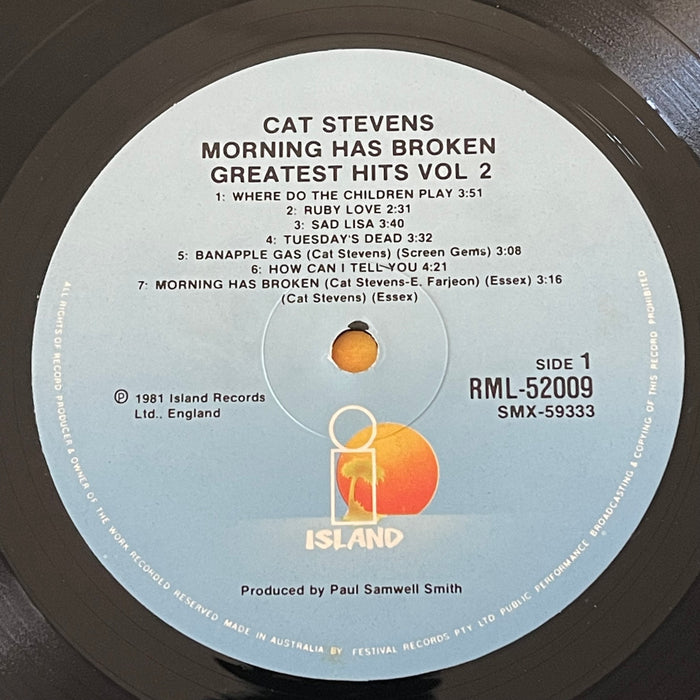 Cat Stevens - Morning Has Broken - Greatest Hits Vol. 2 (Vinyl LP)