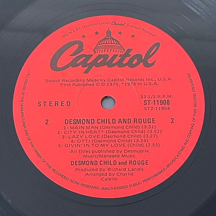 Desmond Child And Rouge - Desmond Child And Rouge (Vinyl LP)
