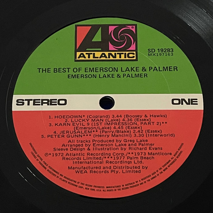 Emerson, Lake & Palmer - The Best Of Emerson Lake & Palmer (Vinyl LP)