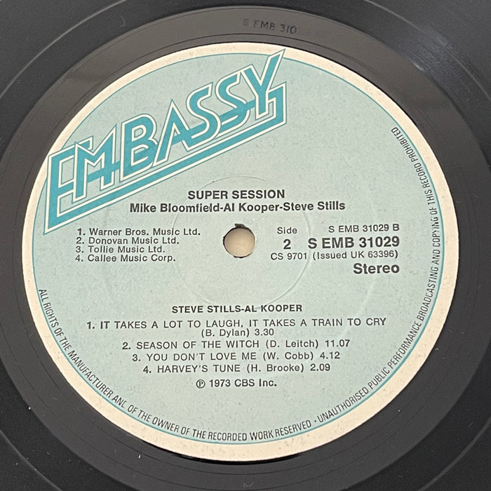Mike Bloomfield • Al Kooper • Stephen Stills - Super Session (Vinyl LP)