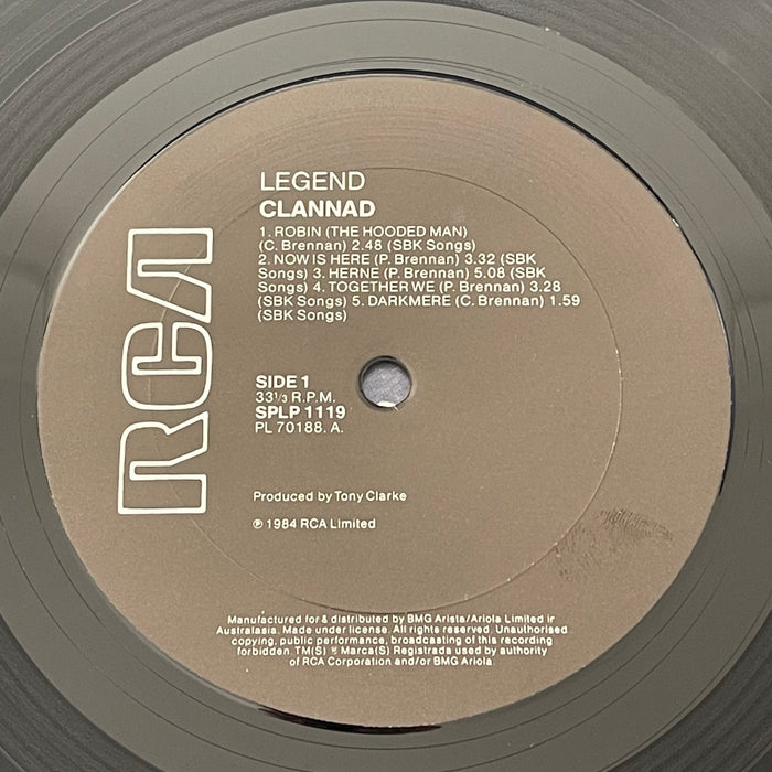 Clannad - Legend (Vinyl LP)[Gatefold]