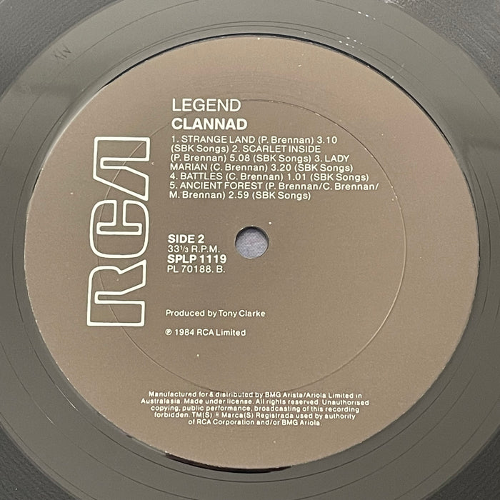 Clannad - Legend (Vinyl LP)[Gatefold]