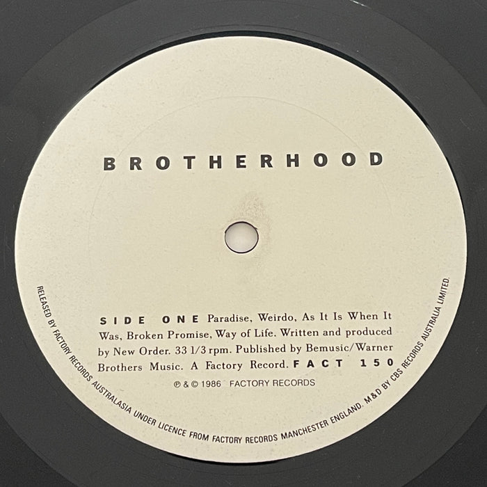 New Order - Brotherhood (Vinyl LP)