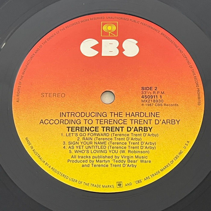 Terence Trent D'Arby - Introducing The Hardline According To Terence Trent D'Arby (Vinyl LP)