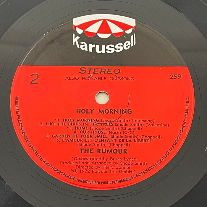 The Rumour - Holy Morning (Vinyl LP)