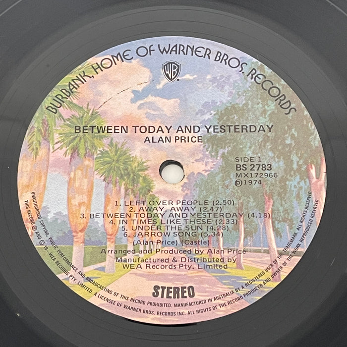 Alan Price - Between Today And Yesterday (Vinyl LP)
