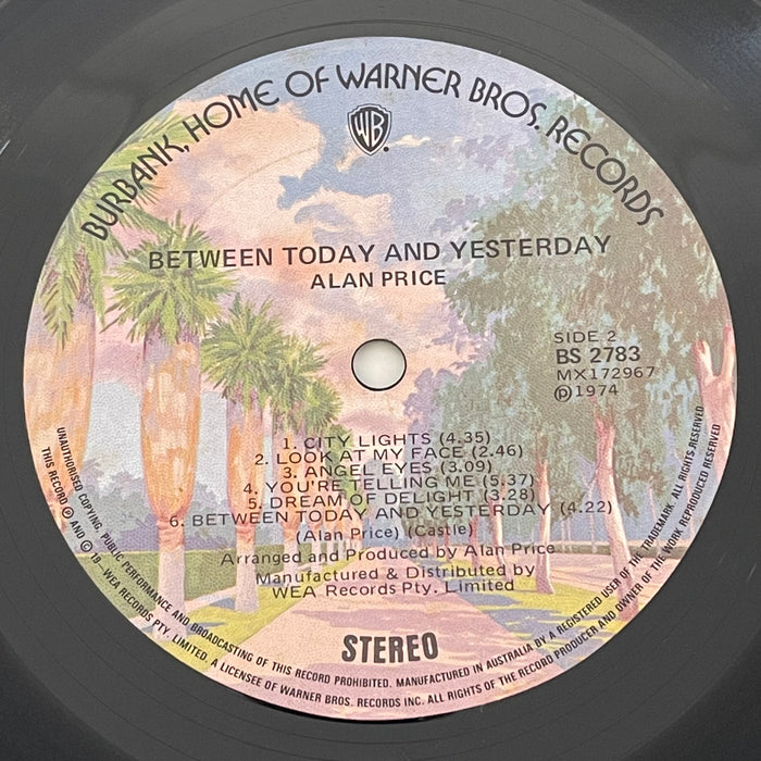 Alan Price - Between Today And Yesterday (Vinyl LP)