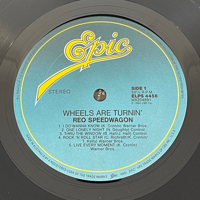 REO Speedwagon - Wheels Are Turnin' (Vinyl LP)