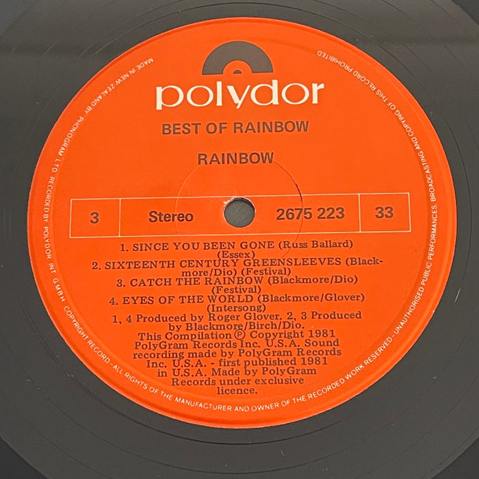 Rainbow - The Best Of Rainbow (Vinyl 2LP)[Gatefold]