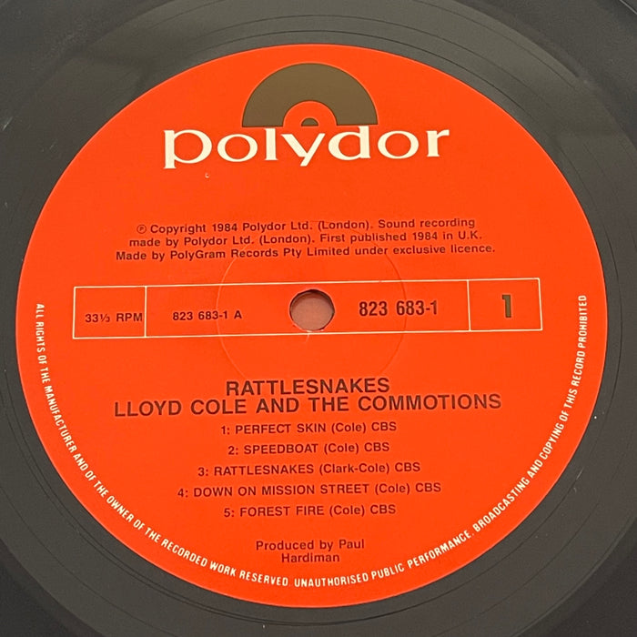 Lloyd Cole & The Commotions - Rattlesnakes (Vinyl LP)