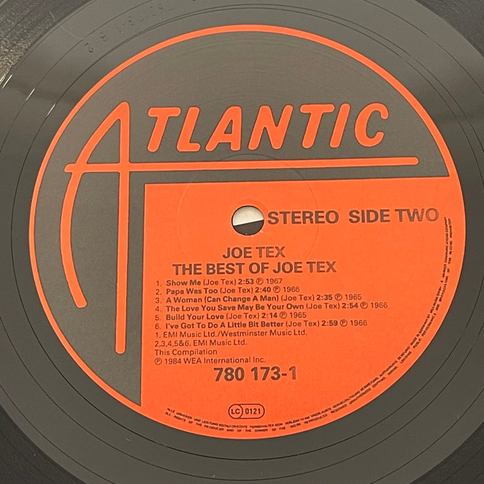 Joe Tex - The Best Of Joe Tex (Vinyl LP)