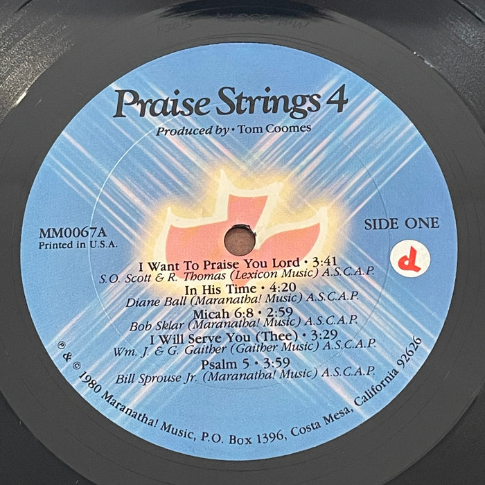 Praise Strings - Praise Strings 4 (Vinyl LP)