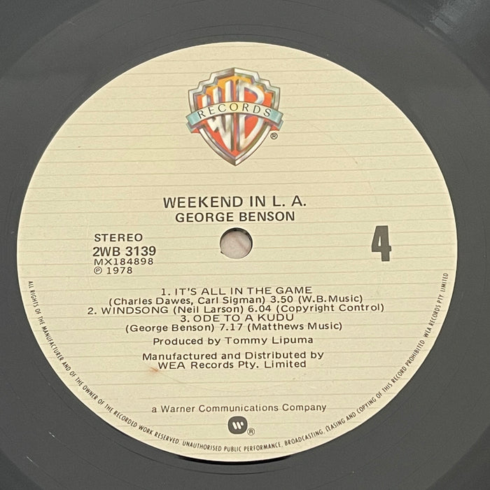 George Benson - Weekend In L.A. (Vinyl 2LP)[Gatefold]