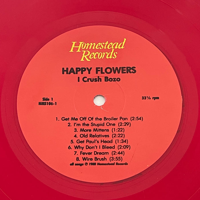 Happy Flowers - I Crush Bozo (Vinyl LP)