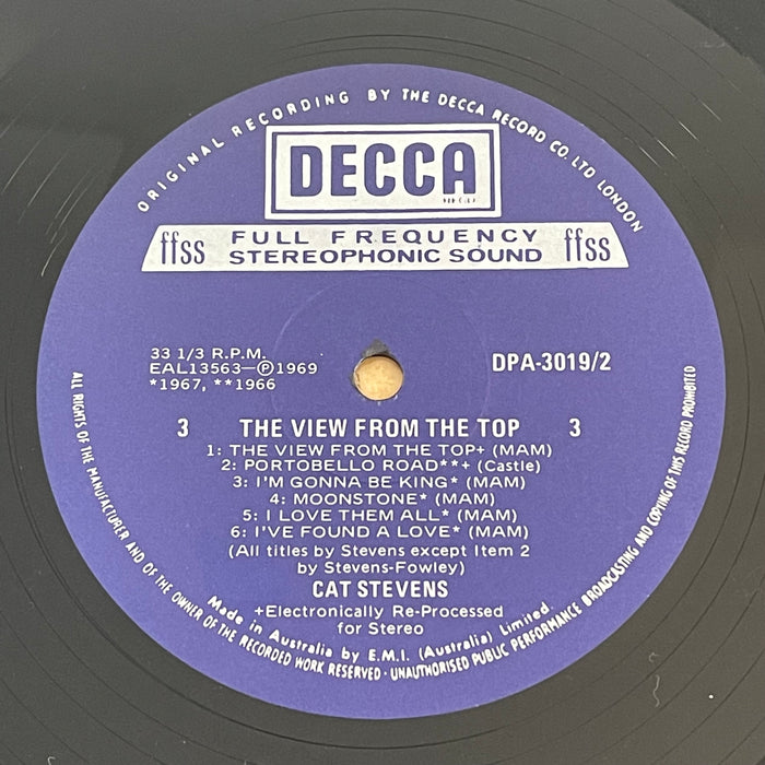 Cat Stevens - The View From The Top (Vinyl 2LP)[Gatefold]