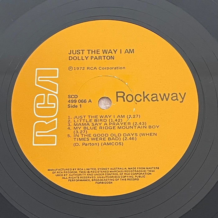 Dolly Parton - Just The Way I Am (Vinyl LP)
