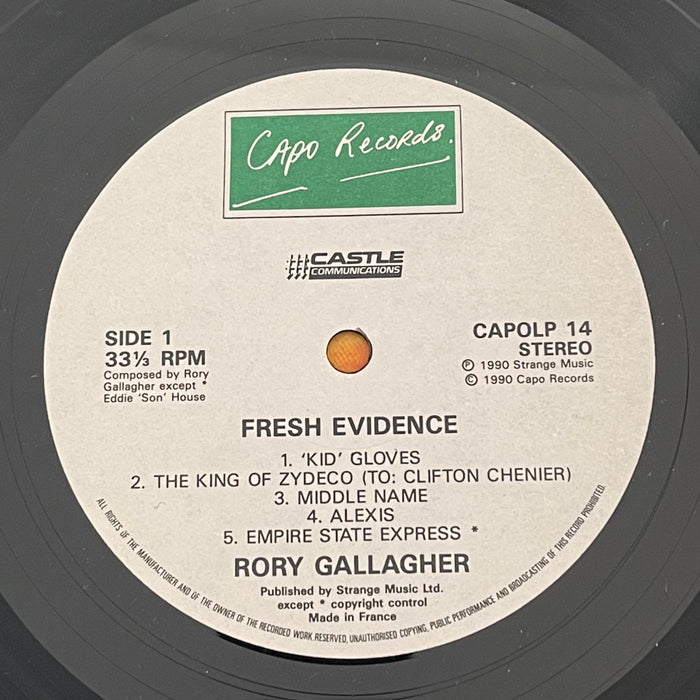 Rory Gallagher - Fresh Evidence (Vinyl LP)[Gatefold]