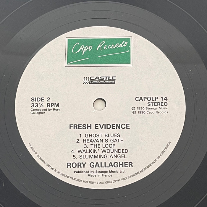 Rory Gallagher - Fresh Evidence (Vinyl LP)[Gatefold]