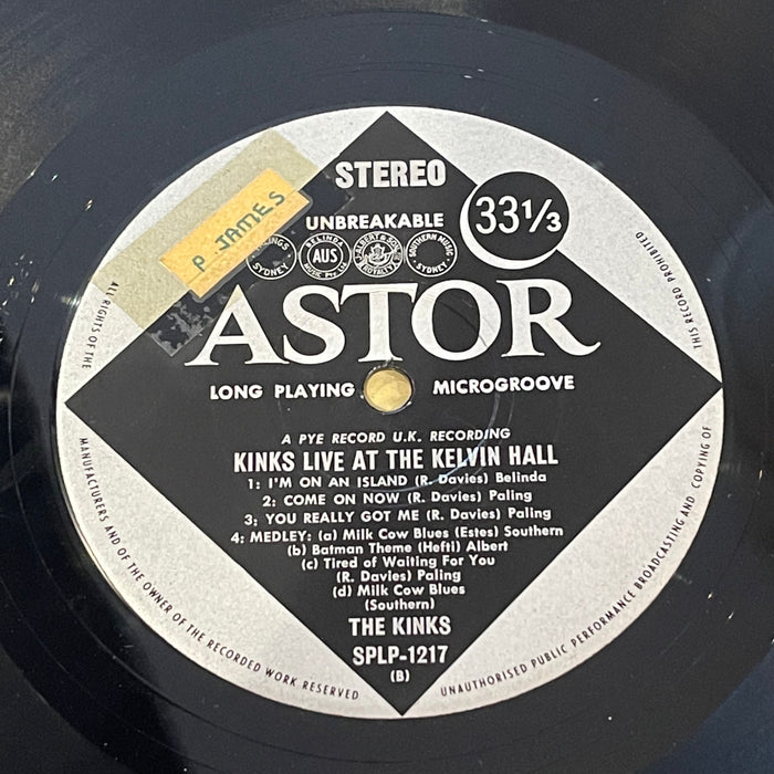 The Kinks - Live At Kelvin Hall (Vinyl LP)
