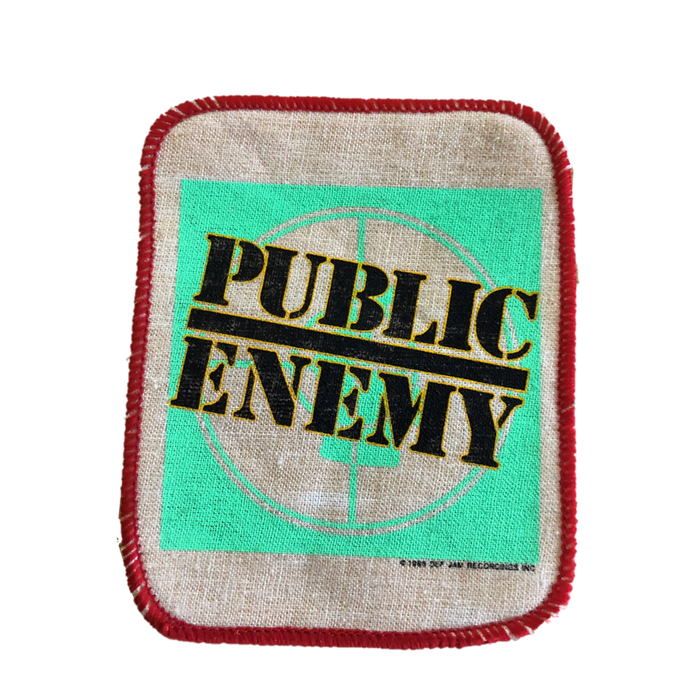 Public Eneny - 1991 Sew-on Patch